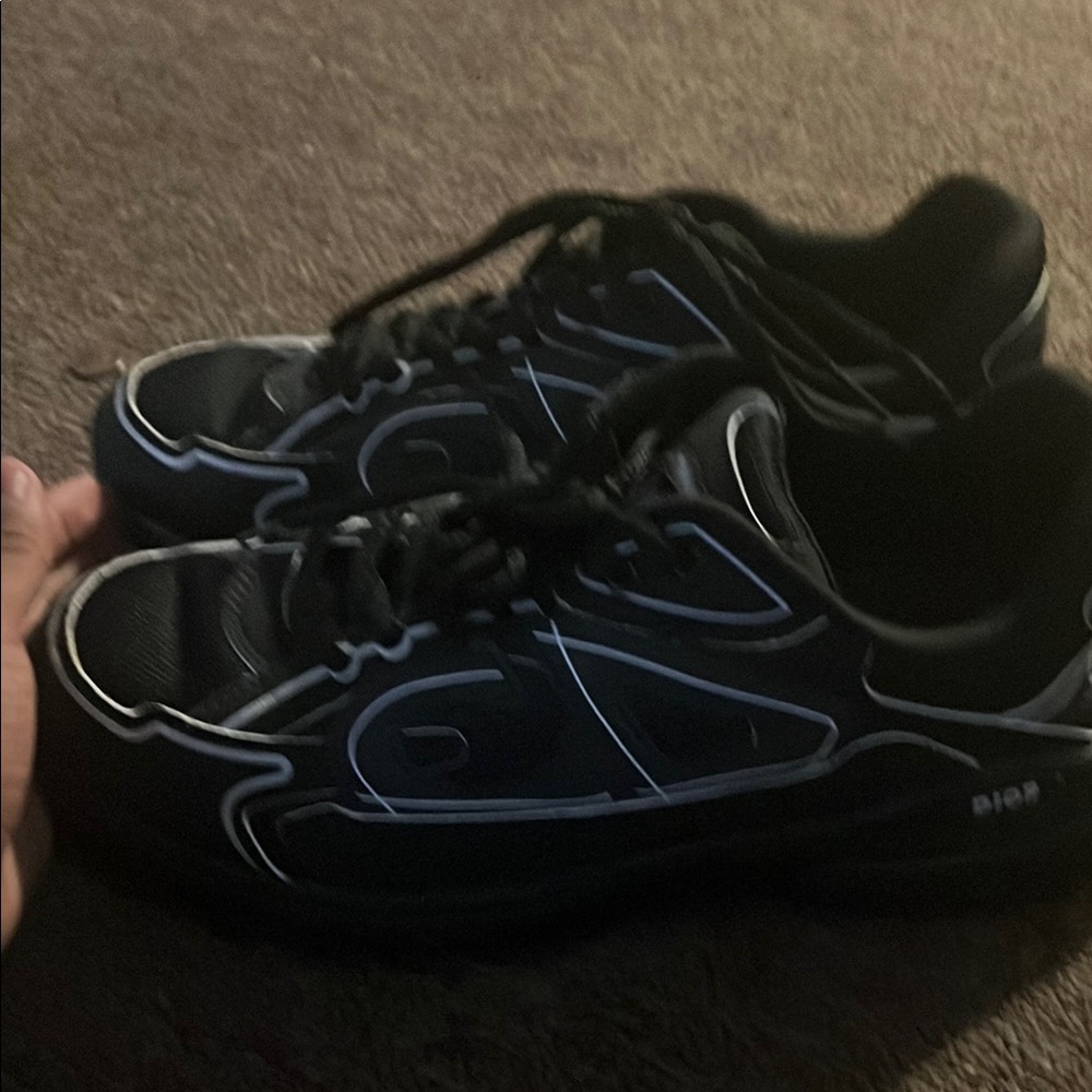 Dior Men's Black Sneakers - Picture 5 of 6